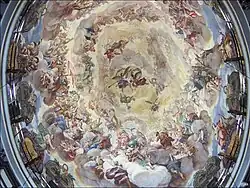 Cúpula de la basílica de Valencia.