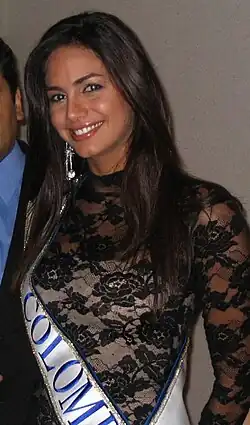 Señorita Colombia 2005 Valerie Domínguez Atlántico.