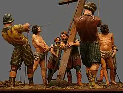 Paso de La elevación de la Cruz (1604), de Francisco de Rincón