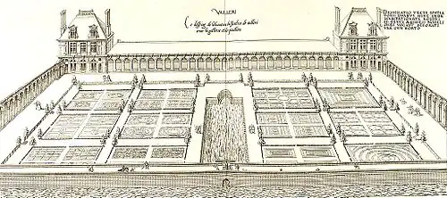 Jardín con su galería