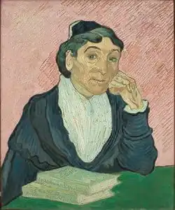 La arlesiana, Madame Ginoux (III) (1890), V. van Gogh, 1894.