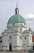 Iglesia de San Casimiro (1688-1692), en Varsovia