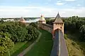 Muralla del Kremlin de Nóvgorod.
