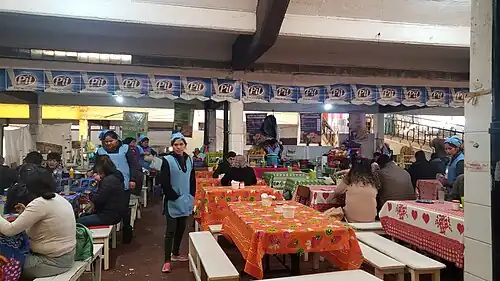 Vendedoras de api y tojori