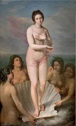 Venus anadiomene, 1838. Museo del Prado, Madrid.