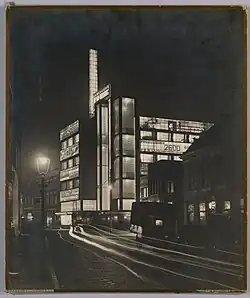 De Volharding, edificio de uso mixto de Jan Buijs (La Haya, 1927-1928)