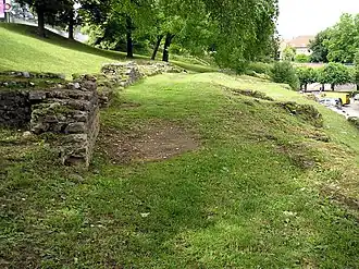 Vestigios del anfiteatro de Besanzón