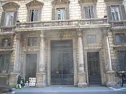 Fachada, via del Corso