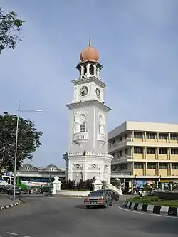 Torre del Reloj del Jubileo (1897-1902), en George Town, Penang