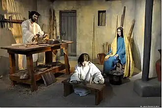 Escena 8: La infancia de Jesús en Nazaret