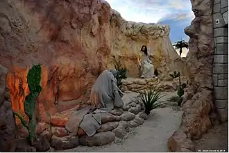 Escena 11: Las tentaciones de Jesús en el desierto de Judea