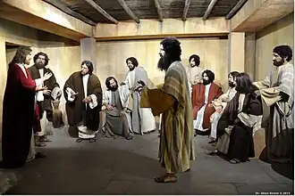Escena 32: Jesús se aparece a sus discípulos