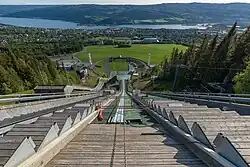 Vista hacia Lillehammer