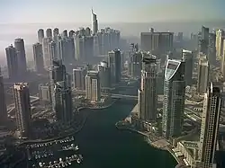 Vista desde el edificio The Torch.