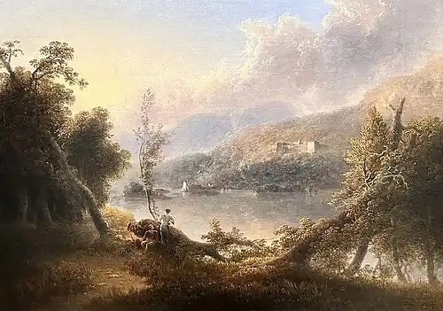 View of West Point, 1827, Museo de Shenandoah Valley