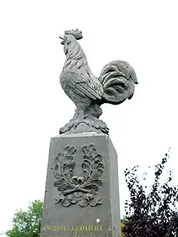 Monumento a los muertos de Vigneux-Hocquet (región de Picardie)