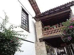 Viviendas virreinales de Villa del Carbón, México.