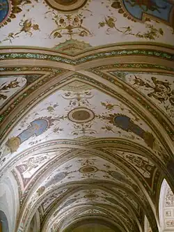 Detalle de las bóvedas