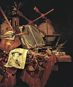 Vanitas (c. 1660), de Vincent Laurensz. van der Vinne, Museo Frans Hals, Haarlem