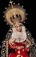 Ntra. Señora del Subterráneo de Sevilla. Dolorosa Siglo XVII.
