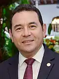 Jimmy Morales, 2016 - 2020, 56 años.