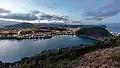 Vista de Horta desde Monte da Guia.
