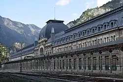 Estación Internacional de Canfranc, 1928.