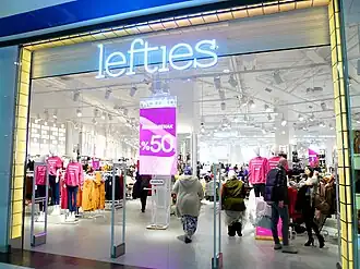 Tienda Lefties en Vitoria.
