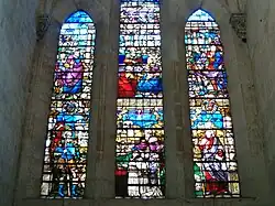 Vitral de la Adoración de los Magos