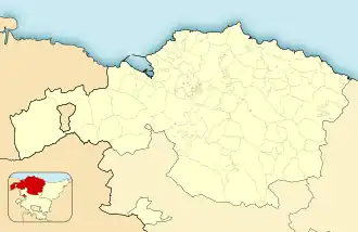 Baracaldo ubicada en Vizcaya