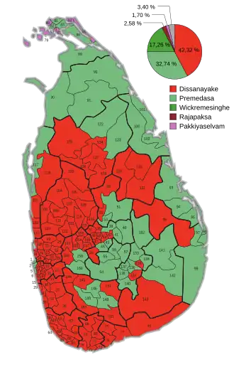 Elecciones presidenciales de Sri Lanka de 2024