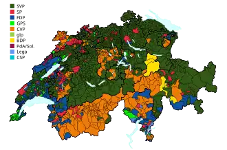 Elecciones federales de Suiza de 2019