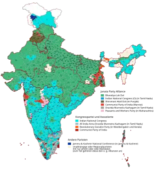 Elecciones generales de India de 1977