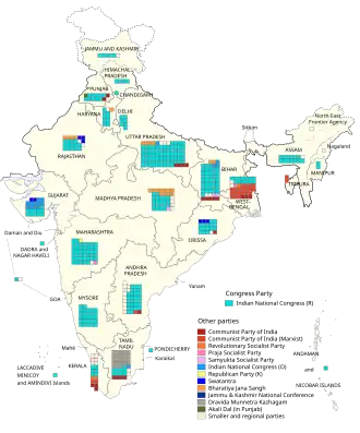 Elecciones generales de India de 1971