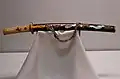 Montaje wakizashi . Las partes de metal están hechas por Goto Ichijo. Periodo Edo . Museo Nacional de Tokio.