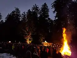Navidad en bosque - Bad Wildbad - Aichelberg, 24.12.