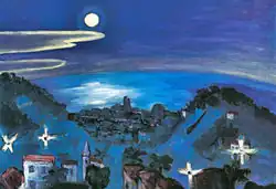 Vista nocturna de Barcelona (1922)