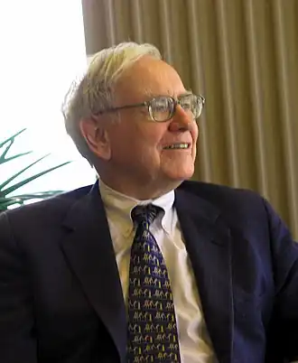 Warren Buffett 2012, 2007, y 2004 (Finalista en 2016, 2013, 2011, 2010, 2009, y 2008)