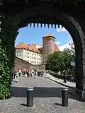 Wawel una de las puertas.