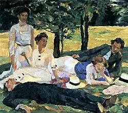 Pícnic en una tarde de verano