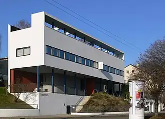 Weissenhofsiedlung, edificio de Le Corbusier, en Stuttgart (1927)