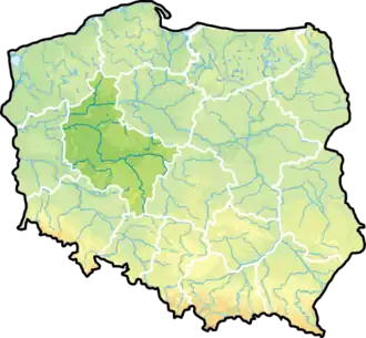 El actual voivodato de Gran Polonia