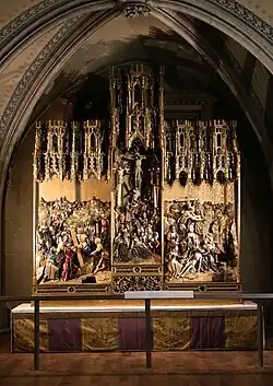 Retablo de la Votivkirche de Viena.