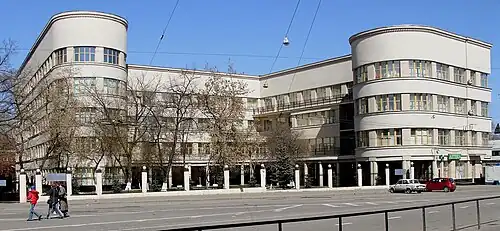 Edificio MPS, Moscú (Iván Fomín, años 1930)