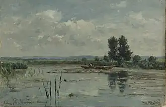 Lago cerca de Loosdrecht (1887).