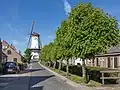 Willemstad, el molino: d'Orangemolen