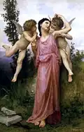 Tendres propos, de Bouguereau, 1901.