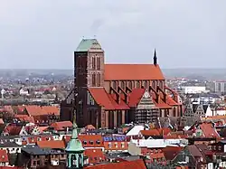 En el panorama urbano de Wismar