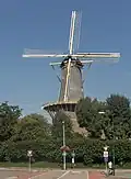 Woerden, el molino: molen de Windhond