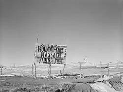 Wounded Knee en 1940.